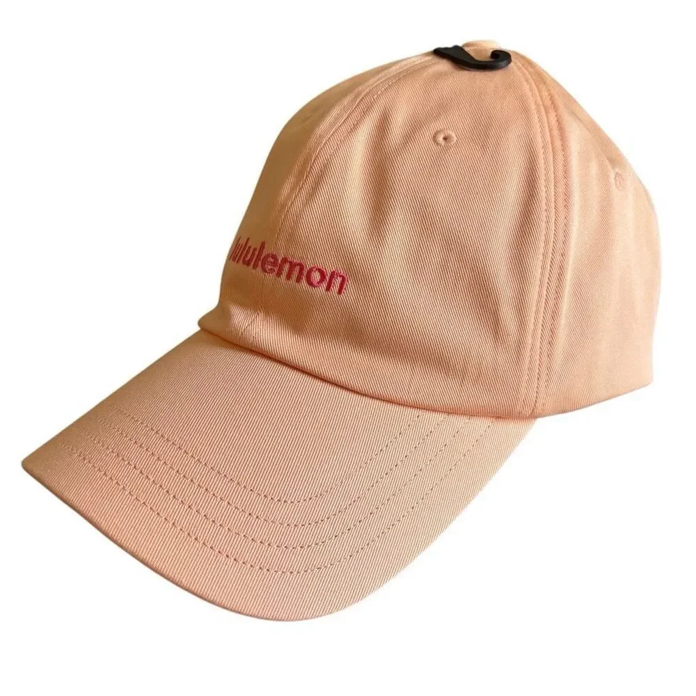 Lululemon Classic Ball Cap Color: Peach Bellini Glaze Pink Size L / XL new